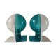 Paire de lampes Italiennes Guzzini Sirio