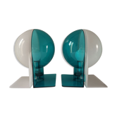 Pair of Italian lamps Guzzini Sirio