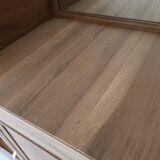 Renovated asymmetrical Art Deco wardrobe/cupboard