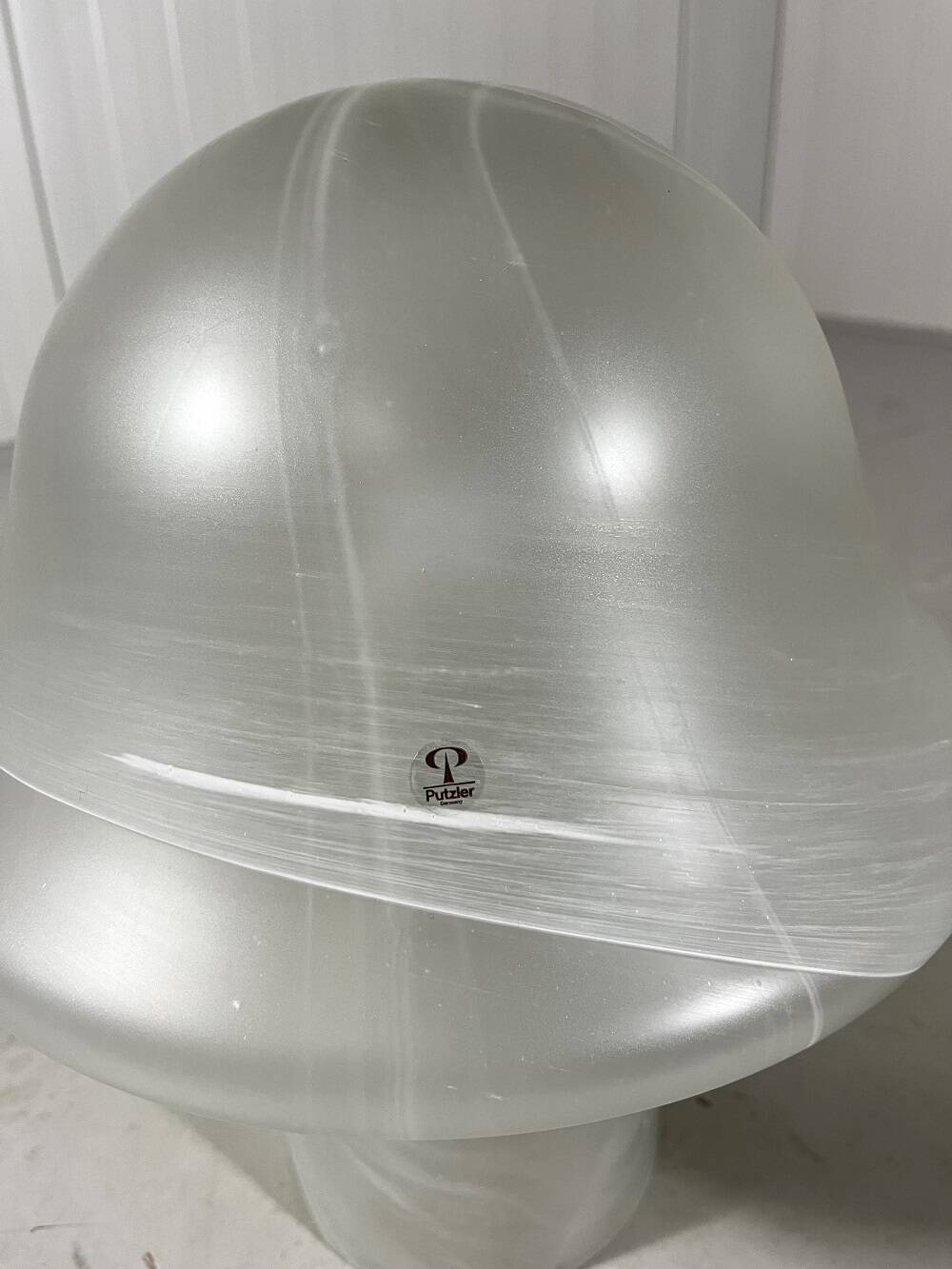 Peill & Putzler glass mushroom table lamps 1970’s