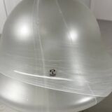 Lampes de table en verre champignon Peill & Putzler des années 1970