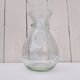 vintage Biot glassware blown glass carafe