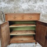 Antique cabinet oak 19th century sideboard