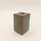 Vintage Ceramic Square Flower Vase Grès Pique Fleurs Scarified France 60