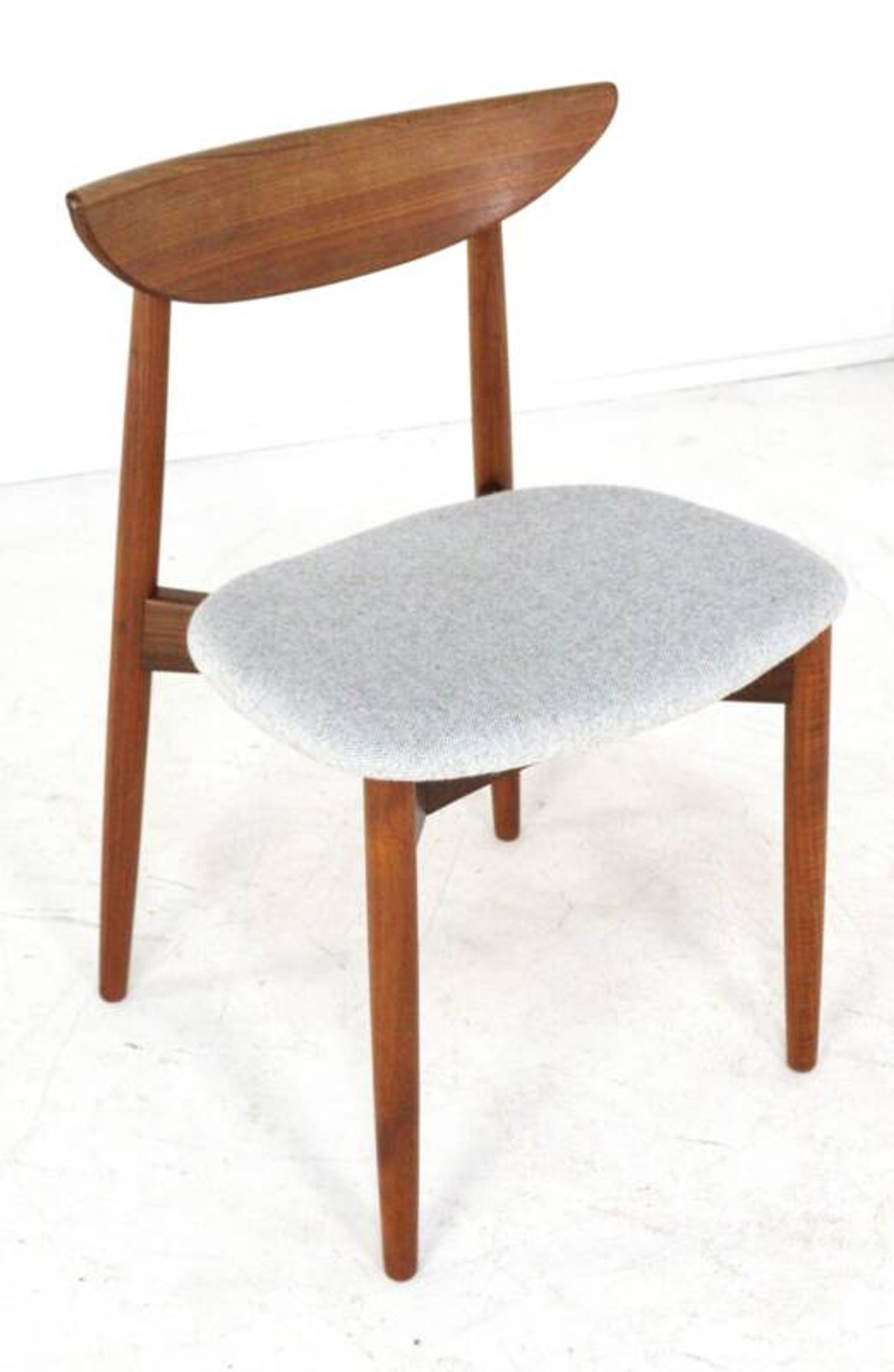 Set of 4+2 Harry Ostergaard for Randers Møbelfabrik chairs - danish design