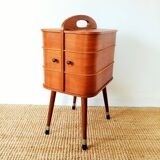 Scandinavian sewing basket