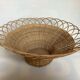 Large wicker rattan sun basket