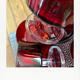 Set of 12 glasses with arcoroc foot BP