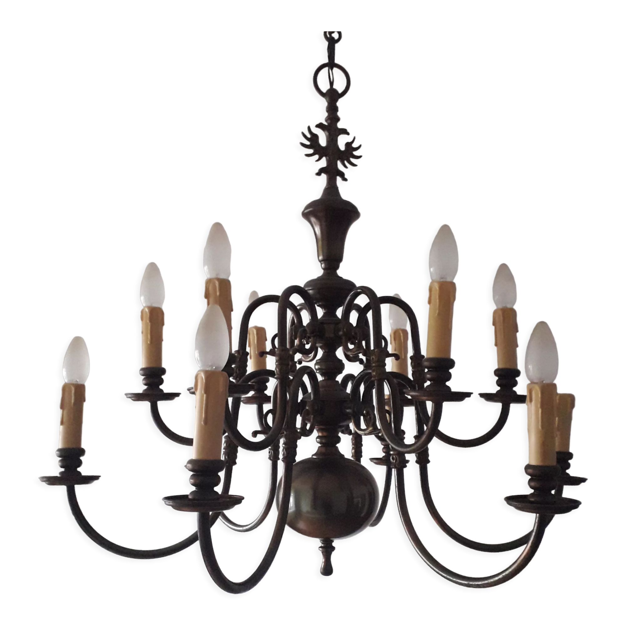 Two-storey chandelier Dutch style