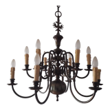 Lustre deux niveaux style hollandais