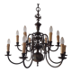 Two-storey chandelier Dutch style