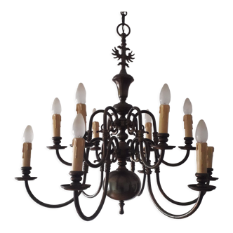 Two-storey chandelier Dutch style