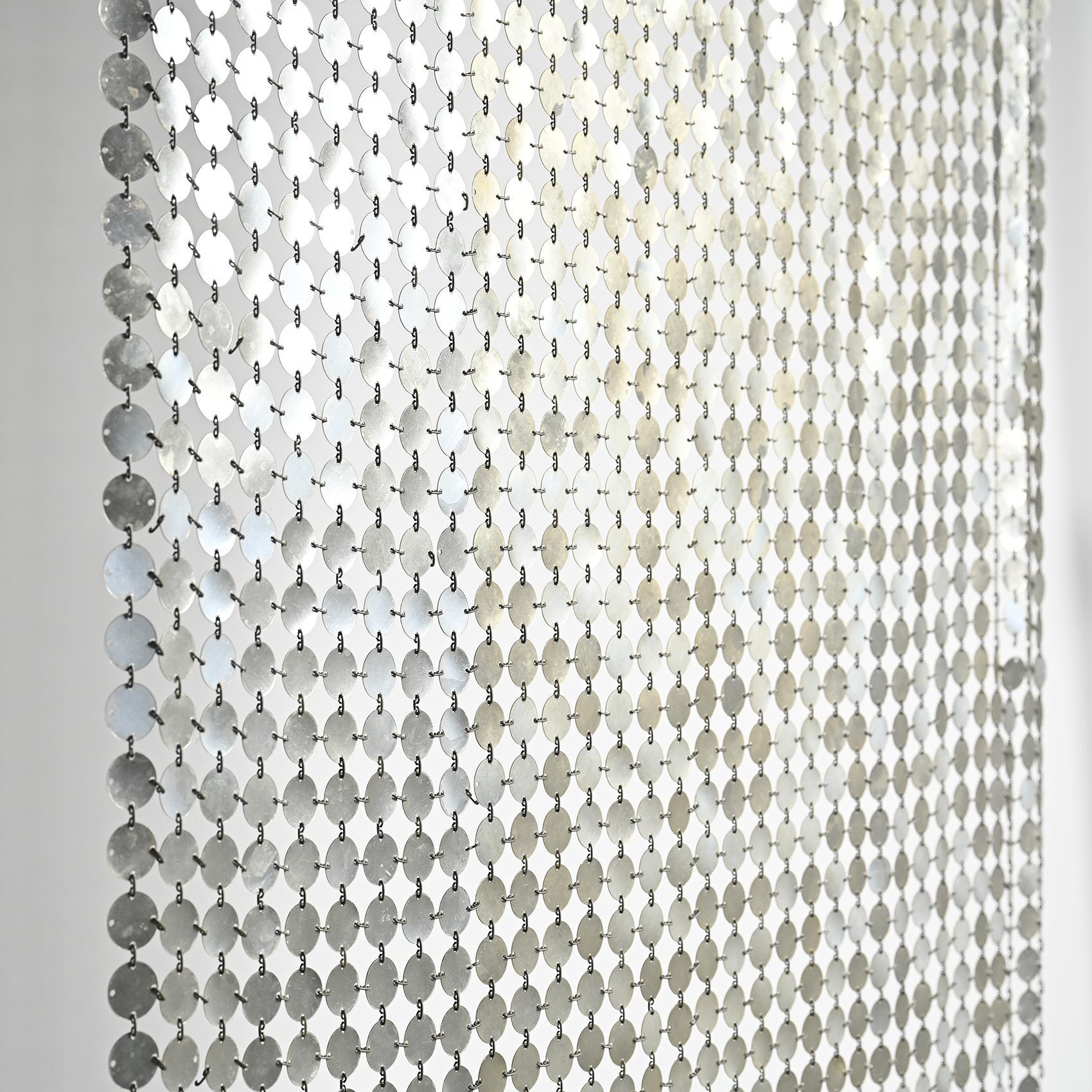 Rideau d'espace par Paco Rabanne, France vers 1970