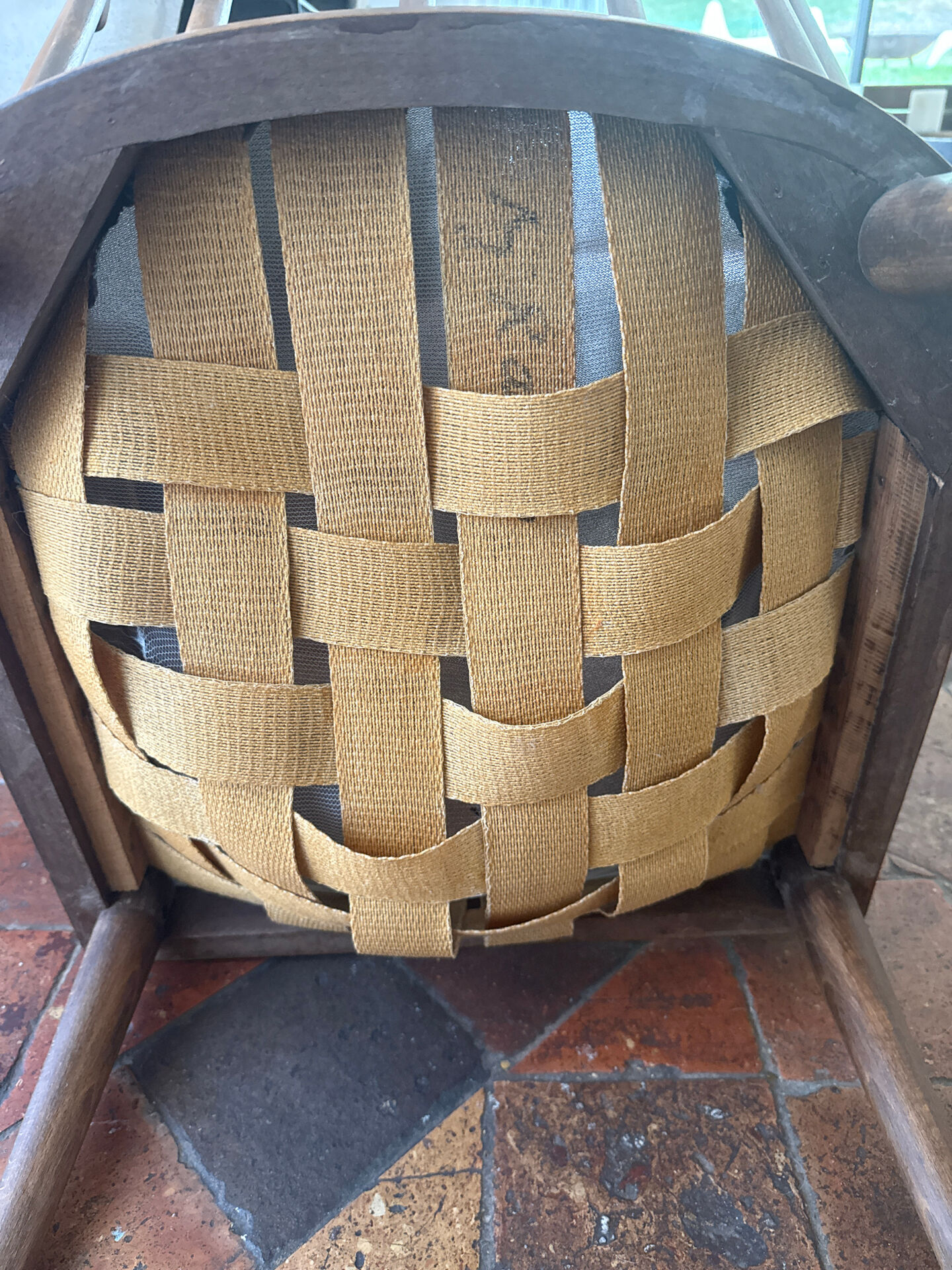 Fauteuil de style scandinave (esprit Windsor),