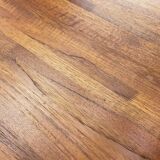 Round Dining Table in Solid Teak, 1970s