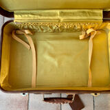 Antique leather suitcases