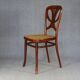 3 chaises Thonet N° 642 de 1910 "rare modéle papillon"