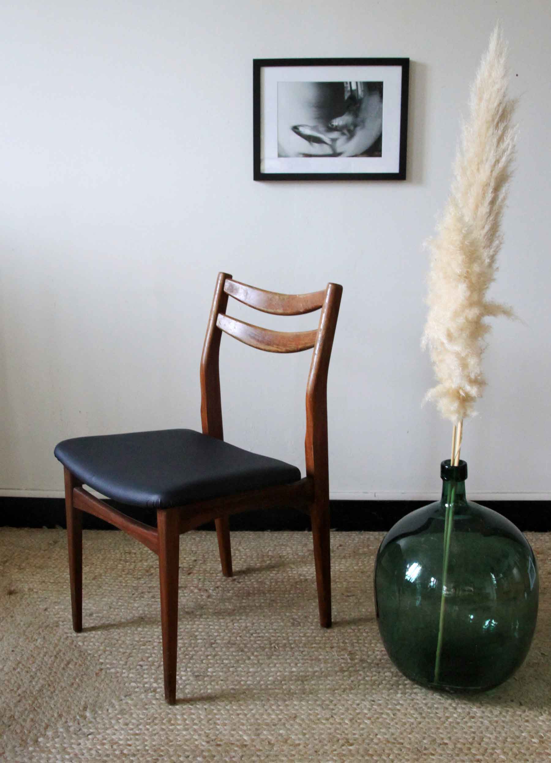 Chaise vintage style scandinave