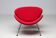 Mid-century modern chair with red and orange slices by Pierre Paulin