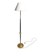 Stellor floor lamp in lacquered brass metal