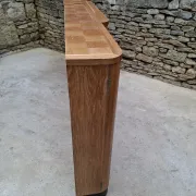 High enfilade, shallow 31.5 cm