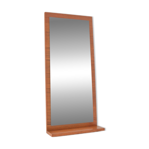 Miroir mural scandinave - teck