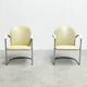Pair lounge chairs model 414 by WH Gispen model 414