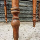 Antique table dining table desk 60x80 cm beech