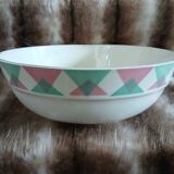 Antique salad bowl from Digoin and Sarreguemines