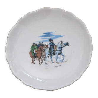 Assiette en porcelaine de Limoges