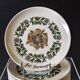 6 cheese plates in earthenware from Gien in good condition.