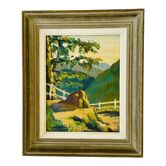 Peinture fin XIXème, début XXème Roger Adolphe