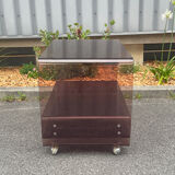 Smoked Plexiglass furniture by Éric Maville