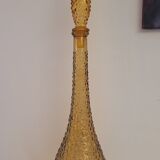 Amber glass bottle
