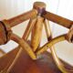 Vintage – beautiful Retro desk in bamboo wood, rattan and glass – 2 drawers – 60s – L.Sognot inspiration
