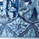 Vintage table lamp in blue and white ceramic from Delft, signed Makkum, hand-painted, 1950s