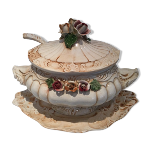 Soupière en faïence - bassano