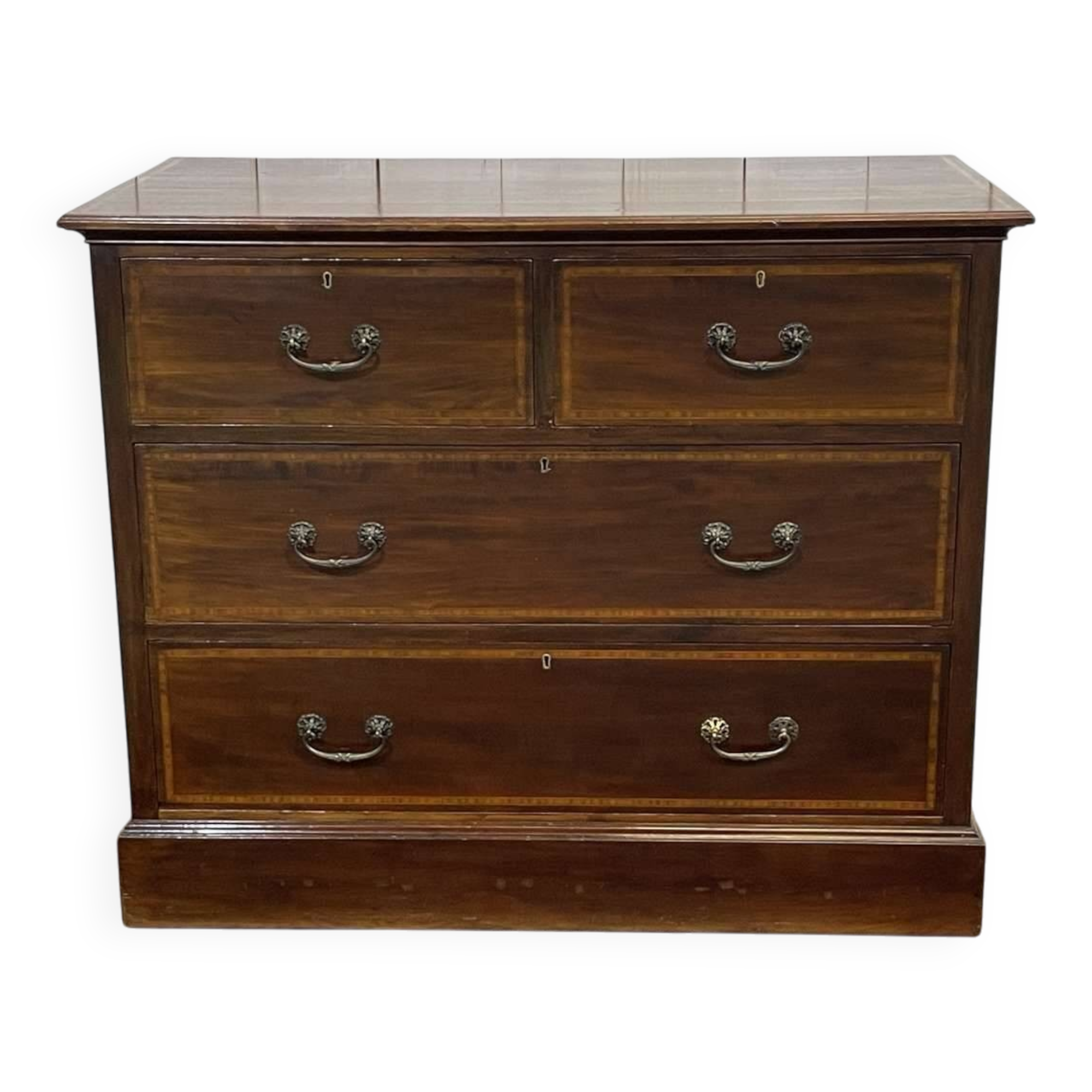 Commode anglaise début XXème en acajou
