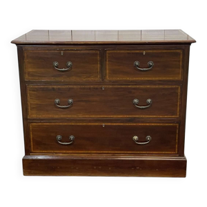 Commode anglaise début - acajou