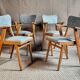 4 60s bridge chairs
