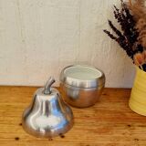 Poire à glaçons en métal vintage
