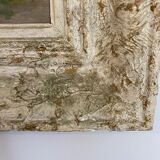 Old painting, landscape signed Lemoine, dated 1951