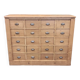 Seed trader's furniture with 20 fir drawers