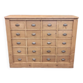 Seed trader's furniture with 20 fir drawers