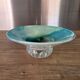 Blown glass art bowl signed by Georges Castellino