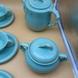 Tea service signed C.Esteban Paris