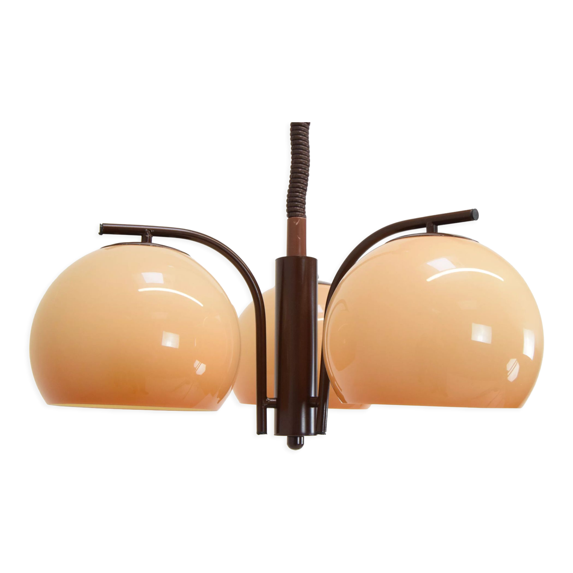 Mid-century adjustable chandelier ,1970's