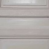 Cupboard door h221xl89.5cm old paneled, molded