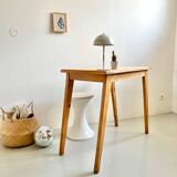 Table appointment / small desk with compass legs 1950