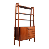 Scandinavian Mahogany Bookcase, 1960s